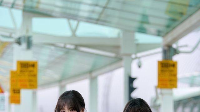 “누가 더 예뻐?” 리즈·레이, 공항서 시크美 폭발
