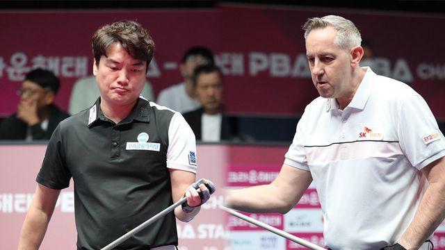 '2연속 준결승' 강민구, 이충복 꺾고 레펀스와 결승 다툼 [크라운해태 챔피언십]