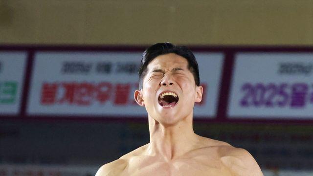 울주군청 노범수, 추석씨름대회서 통산 24번째 장사 등극