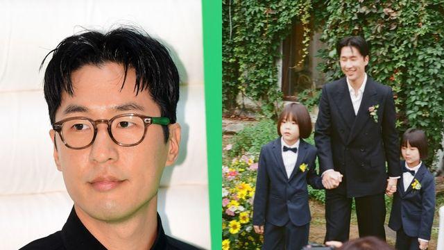 “아름다운 신부” 마이큐, ‘♥김나영’ 두 아들 손 잡고 미소 [RE:스타]