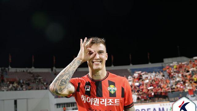 초대박! '득점 세계 1위'가 2024년 K리거!…