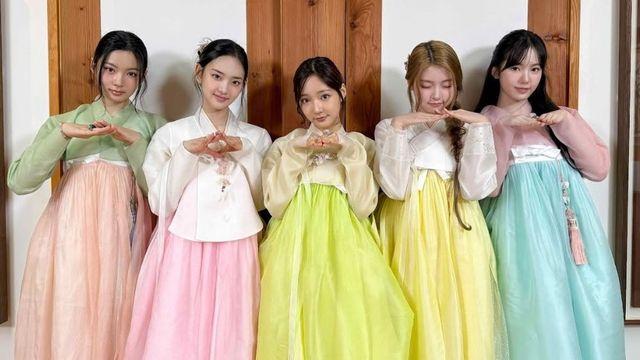 키키, 고운 한복 입고 추석 인사 “티키 덕분에 음방 1위하고 신인상 수상”