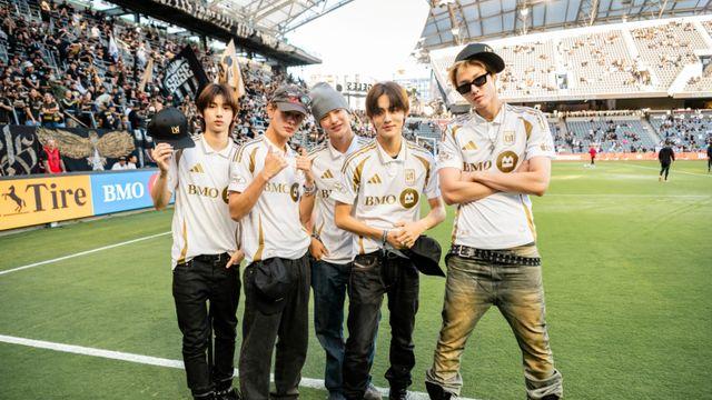 코르티스, 한국인 최초 LAFC 오너리 팔코너…손흥민 승리요정 됐다