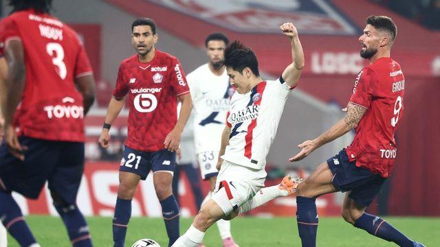 '시즌 첫 풀타임' 이강인, 아쉬운 실수…PSG, 릴과 1-1 무