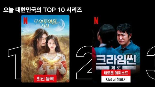 현재 넷플릭스 1위 먹은 한국 드라마