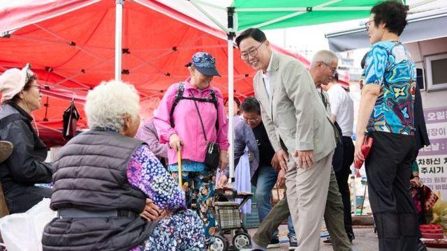 강수현 양주시장, 추석 연휴 기간 중 현업기관 방문... 근무자 격려