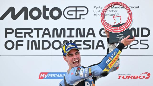 [2025 모토GP 제18전 인도네시아 GP] F. 알데게르, 데뷔 시즌 첫 승!