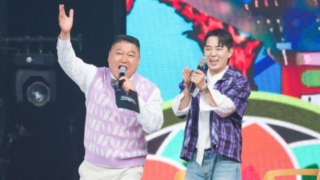 강호동, 안성훈X김용빈과 트롯 열창…트롯판 MC 데뷔전 (‘천만트롯쇼’)