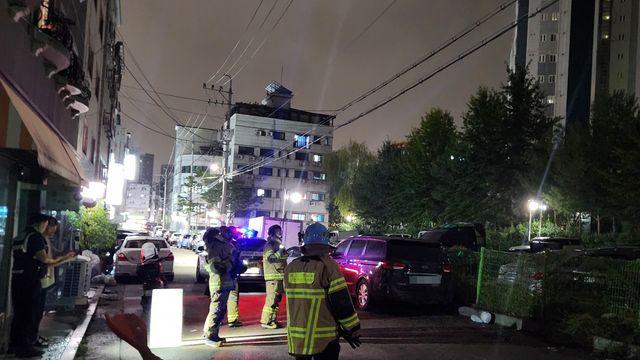 수원 곡반정동서 비바람에 변압기 고장…20여세대 정전