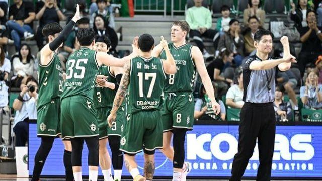'알바노 18점' DB, 정관장 꺾고 안방 첫 승