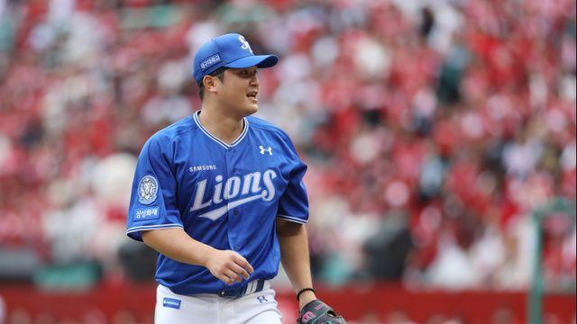 '이럴 수가' 0이닝 5구 교체 됐는데.. '가을 첫 승' 최원태의 '6이닝 8K 무실점' 반전 [준PO1 스타]