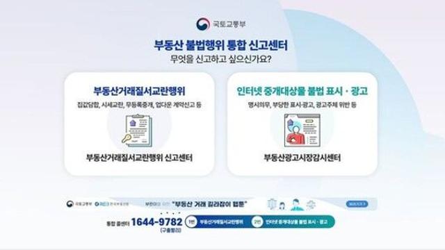 국토부, 대학가 주변 중개물 허위·위법 의심 광고 321건 적발·행정처분