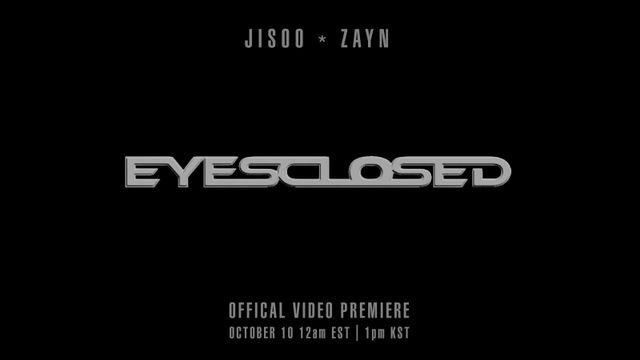 지수, 오늘(10일) ‘EYES CLOSED’ 발매…ZAYN 피처링