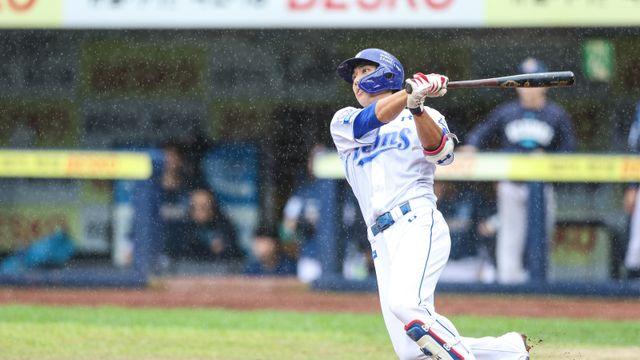 '준PO 시작합니다' 선발 투수 초구를 그대로 쾅! 삼성 이재현 기선제압 솔로포 [준PO1]