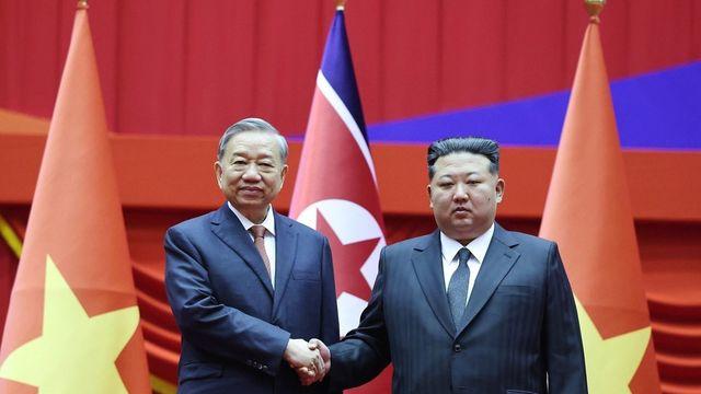 '베트남 1인자' 럼 서기장 북한 국빈방문 개시…김정은과 회담(종합)