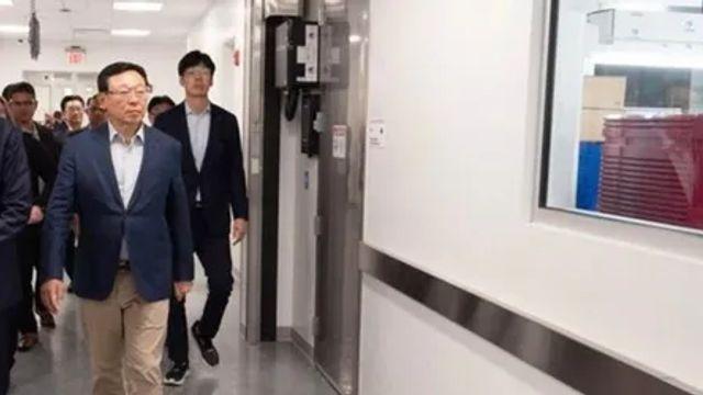 신동빈 회장, 美 롯데바이오 현장 방문…글로벌 경쟁력 강화 행보