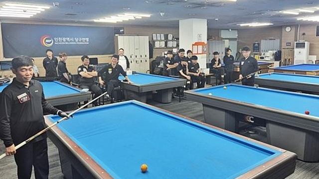 “차명종팀-장성원팀” 인천당구연맹 추석 맞아 9:9 이색 팀전 이벤트