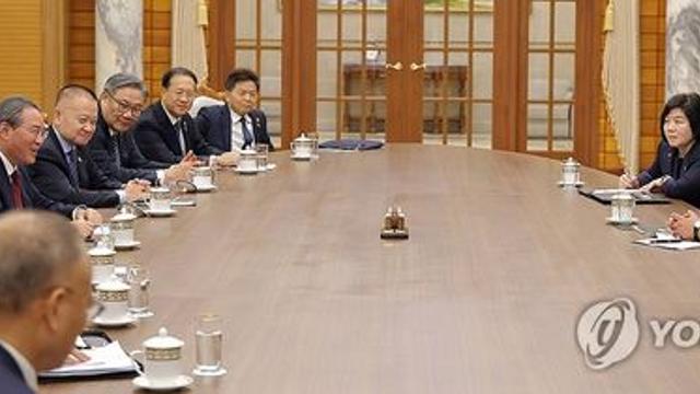 류하이싱 中대외연락부장, 리창 총리 수행 방북…첫 공개 행보