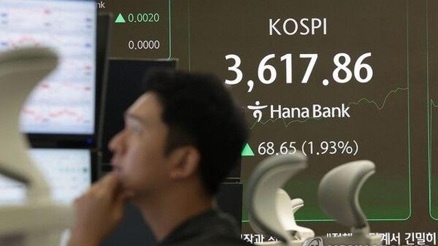 코스피, 사상 첫 3600선 돌파…삼성전자·SK하이닉스 급등 속 반도체주 '질주'