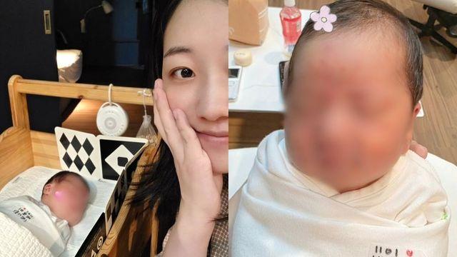 박보미, 아들상 딛고 득녀 "와줘서 고마워"