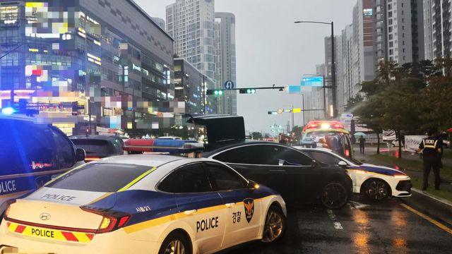 공포탄·실탄 쏘고 테이저건으로 제압…차량절도범 도심서 검거