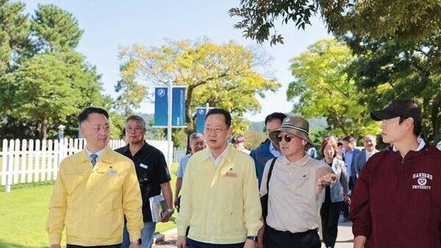 명현관 해남군수, LPGA BMW 레이디스 챔피언십 대회 준비 '총력'