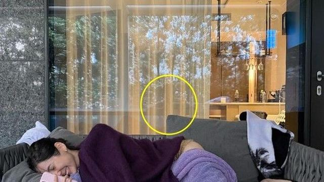 남성 실루엣 열애설…박지현 