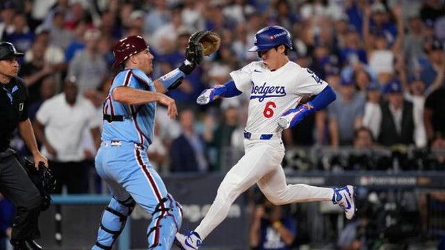 다저스, 2년 연속 NLCS 진출…김혜성은 11회 대주자로 결승 득점