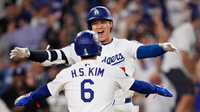 '대주자 김혜성 결승 득점' 다저스, 2년 연속 NLCS 진출…컵스, 벼랑 끝 탈출(종합)