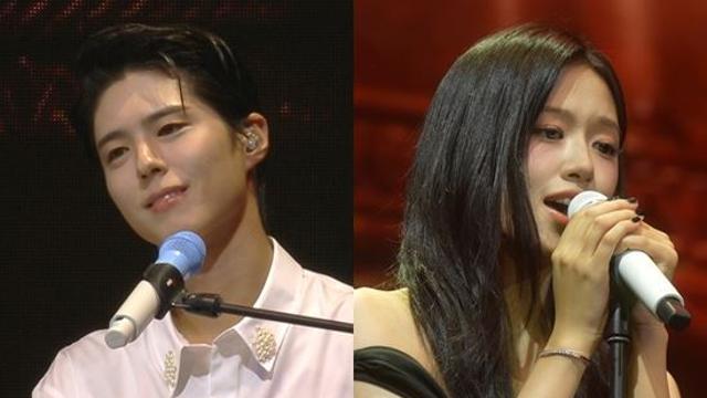 박보검·안유진, 입 맞췄다 (뮤직뱅크 인 리스본)