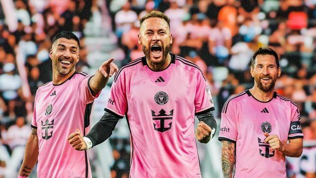 '흥부 듀오 vs MSN 트리오' MLS, 판 제대로 키운다…인터 마이애미, 월드컵 앞두고 네이마르 영입 시동→슈퍼스타 군단 완성할까