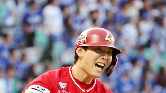 아무도 주목하지 않았던 김성욱, 벼랑 끝 SSG 구했다