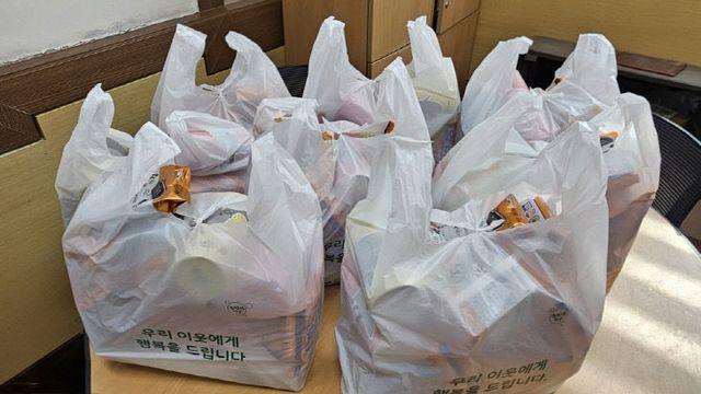 상패동 착한식당 3곳, 추석맞이 꾸러미 전달