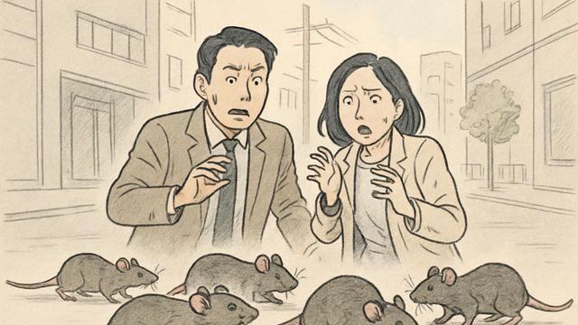 서울 도심에 쥐 출몰 급증…