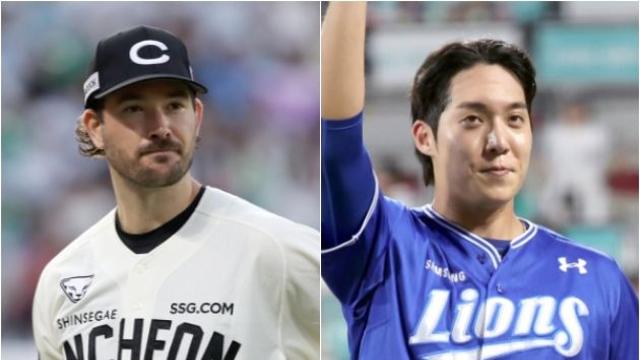 '확률 100%를 잡아라' 대포알 K-머신 앤더슨이냐, 컴퓨터 제구왕 원태인이냐 [IS 포커스]