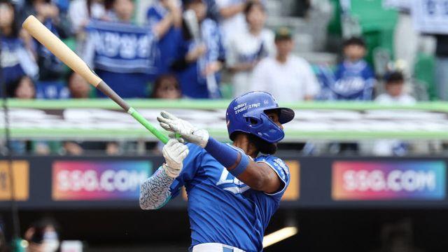 '50홈런·타격 3관왕' 삼성 디아즈, KBO리그 9~10월 월간 MVP