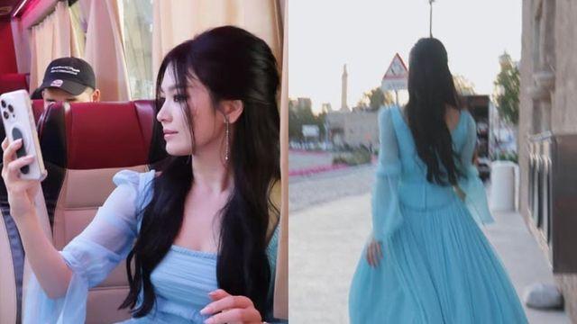 송혜교, ’12살 연하’ 위해 두바이까지 날아갔다…”감사한 추억” [RE:스타]