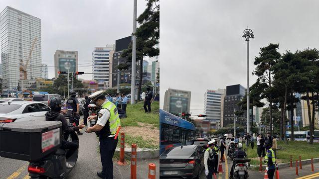 부산서 이륜차 단속 하루 만에 88건 교통법규 위반 적발