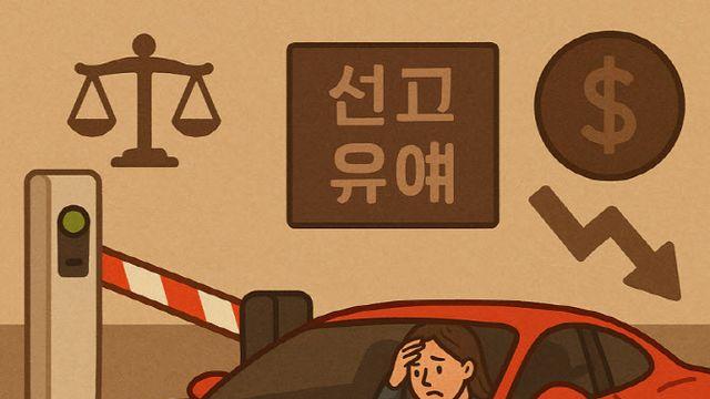 페라리 모는 30대女, 37차례 주차요금 안 낸 방법이