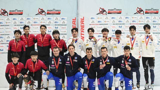 ‘고교생 임종언 2관왕+남여 계주 동반 금메달’ 대한민국 쇼트트랙, 역경 딛고 큰 수확