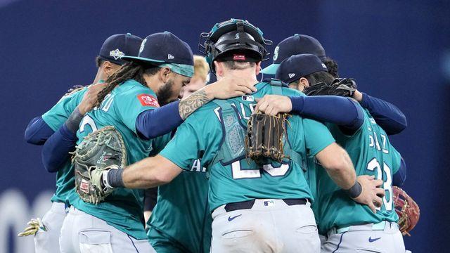 ‘토론토 승리 분위기 뺏었다’ 시애틀, ALCS 1차전 극적인 역전승