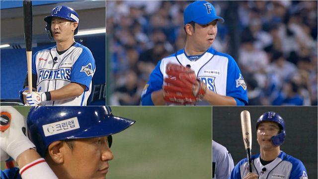 부산 레전드 이대호, 황금 찬스서 등장…한순간 분주해진 그라운드(불꽃야구)