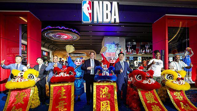 마카오에 NBA 플래그십 스토어 개점… 샌즈 차이나 운영, 독점 상품 판매