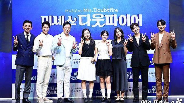 황정민·정성화·정상훈 '미세스 다웃파이어', 추석 전석 매진 인기