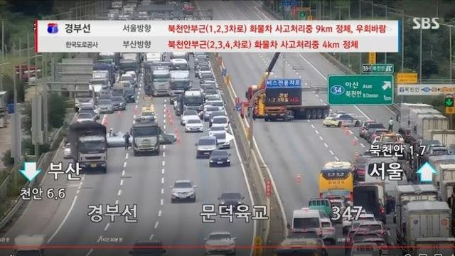 오늘자 헬게이트 열렸다는 경부고속도로 