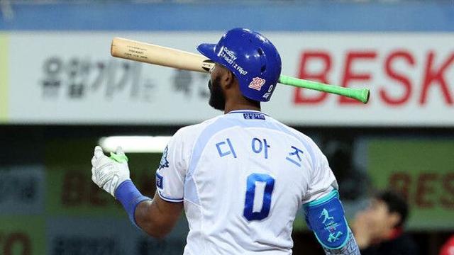 삼성, SSG 제치고 PO 진출 '한화 나와!'…'결승포' 디아즈, 시리즈 MVP(종합)[준PO]