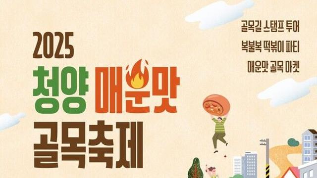 청양 매운맛 골목 축제, 청춘거리서 24일 축포