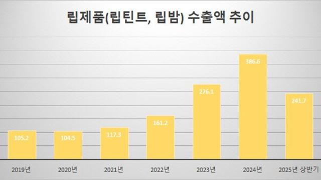 스킨케어 이어 ‘립틴트·립밤’…K뷰티, 수출품목 다각화 속도