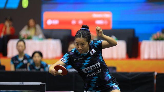 한국, 아시아탁구선수권 女 단체전 4강서 중국에 0-3 패…동메달로 대회 마무리