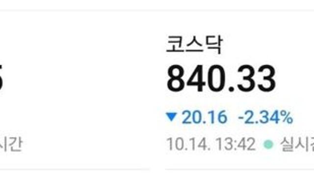 오늘 국장 상태 안좋은 이유